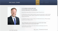Desktop Screenshot of michaelfinke.com